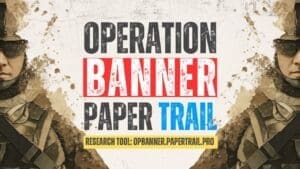 BATTS NI Operation Banner Paper Trail Research Tool Redux