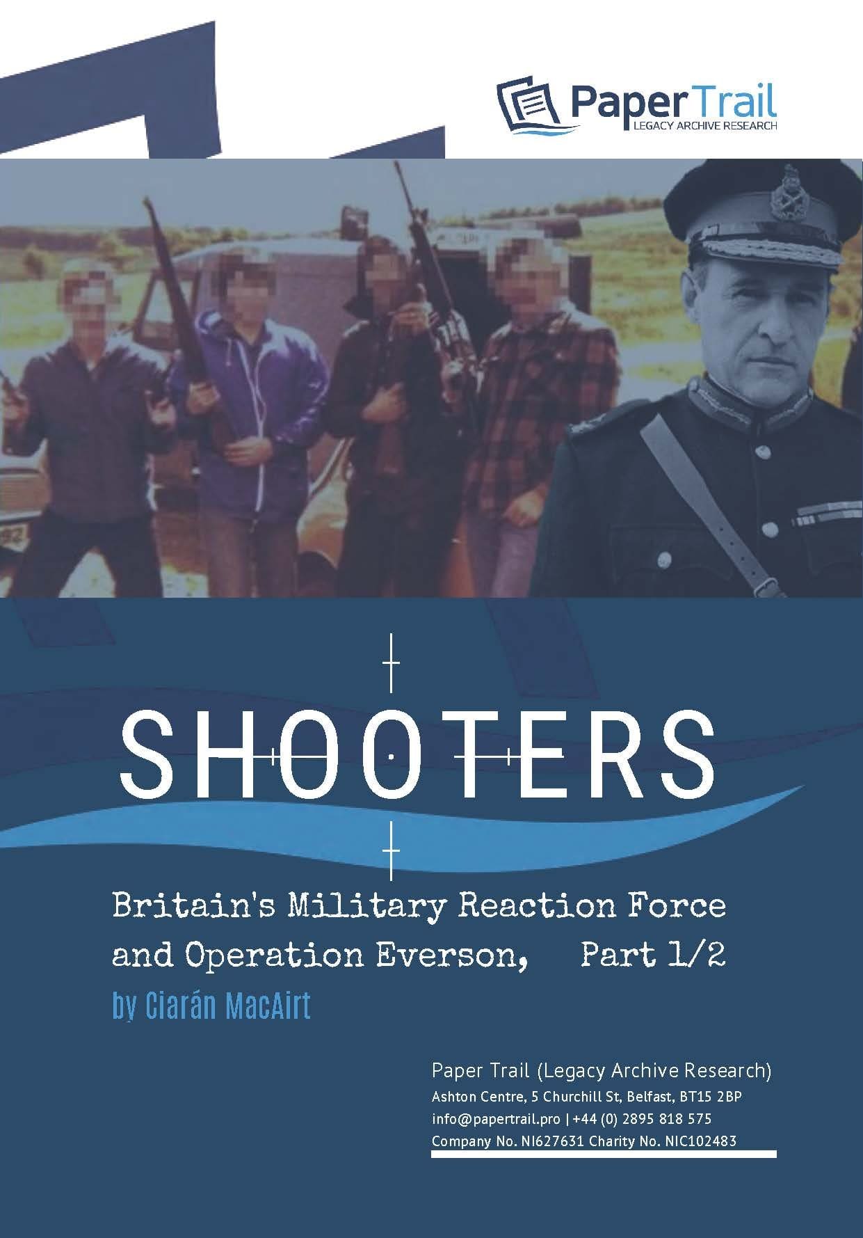 Shooters: Britain's Military Reaction Force cover