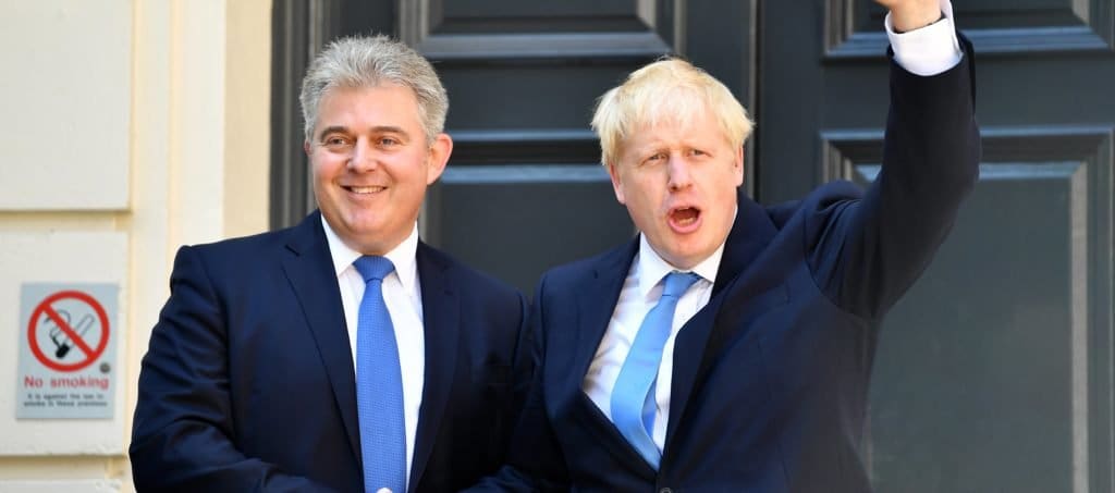 Brandon Lewis, Boris Johnson and the MRF