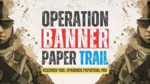 BATTS NI Operation Banner Paper Trail Research Tool Redux